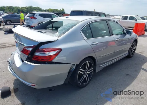 2016 Honda Accord Touring from USA, damaged, VIN 1HGCR3F97GA031715